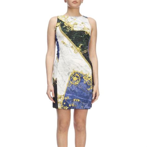 versace collection blue dress|Versace discount outlet online.